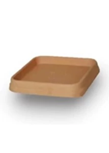 Kaspóalátét szögletes, müa.rot 58 cm, teracotta