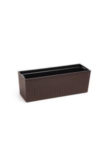 Begonia rattan 190x560x195 mm mokka