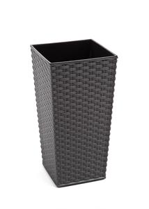 FINEZJA 300x300 rattan -  grafit metál