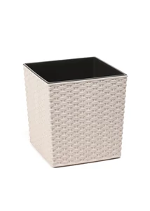 JUKA ECO 250x250 rattan - fehér