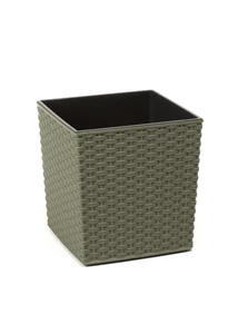 JUKA ECO 250x250 rattan - erdő zöld
