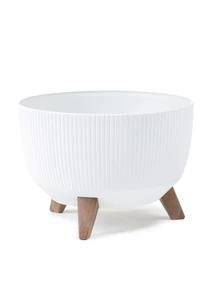 ROMA virágtartó ECO jumper d 290 x 183 mm,  fehér