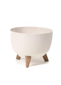 ROMA virágtartó ECO O 400 x 250 mm fehér