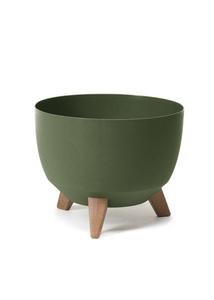 ROMA virágtartó ECO O 400 x 250 mm erdő zöld