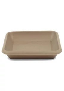 Szögletes alátét O34cm taupe