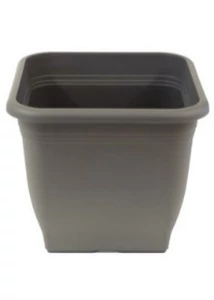 Szögletes ültető O33cm antracit
