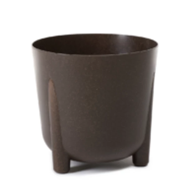Frida virágkaspó (PP), ECO coffe, 300 mm, espresso
