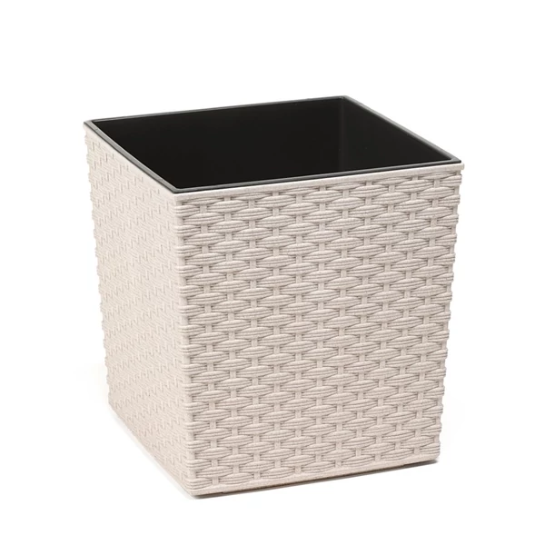 JUKA ECO 250x250 rattan - fehér