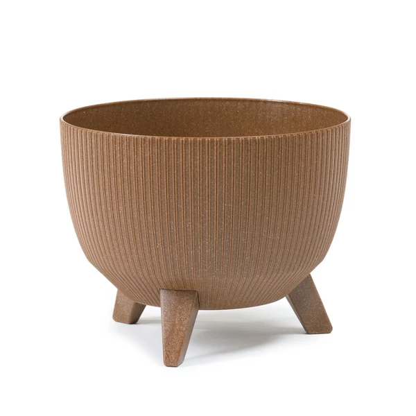 ROMA virágtartó ECO jumper wood d 330  mm, natur fa