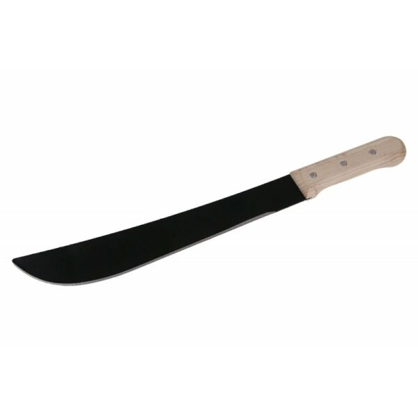 Bozótvágó kés 51cm fanyelű / 34,5 cm