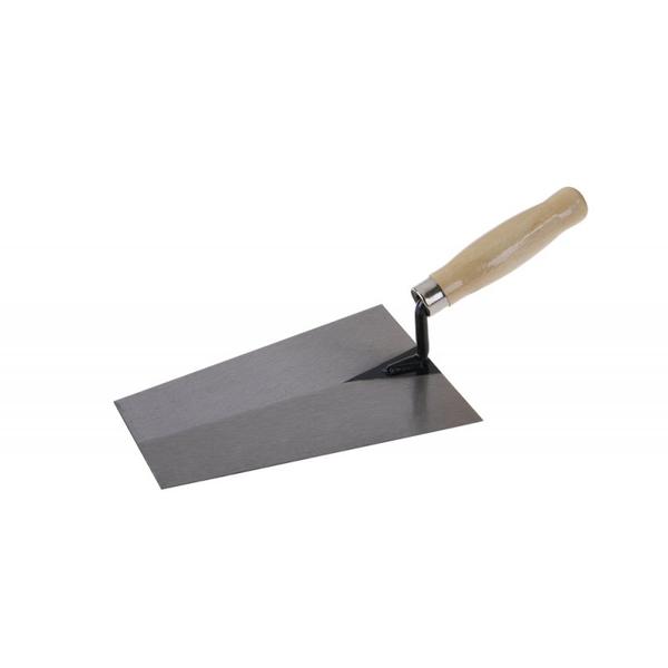 Kőműveskanál inox 200x140 mm.