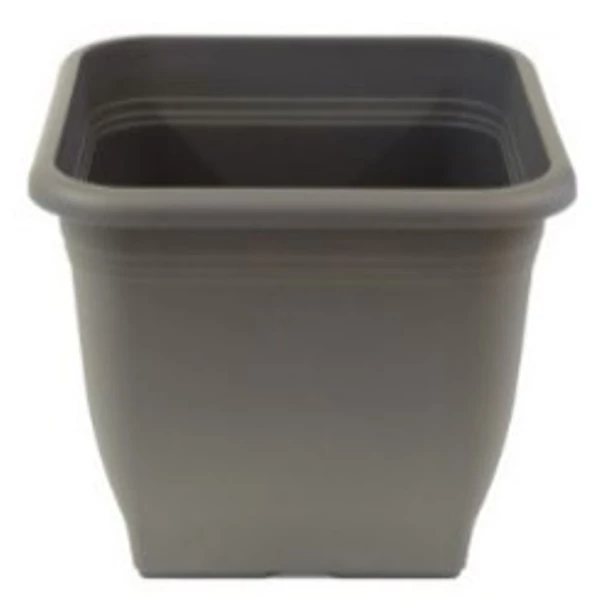 Szögletes ültető O58cm antracit
