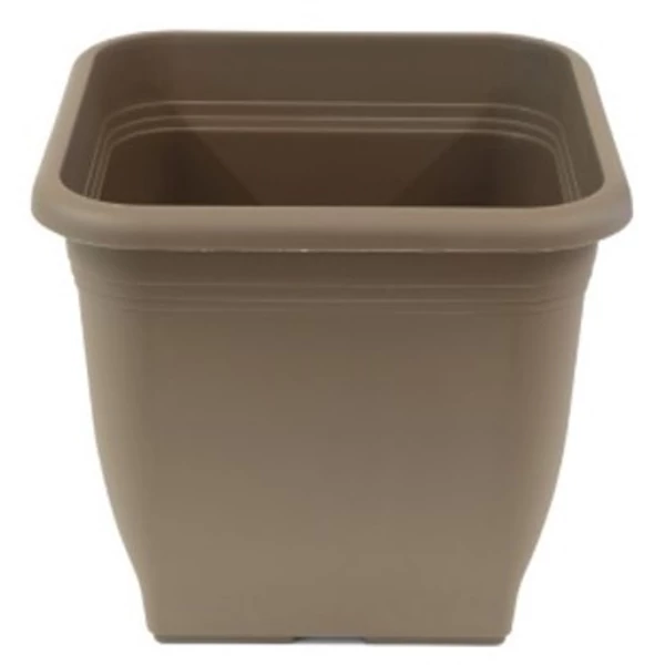 Szögletes ültető O48cm taupe